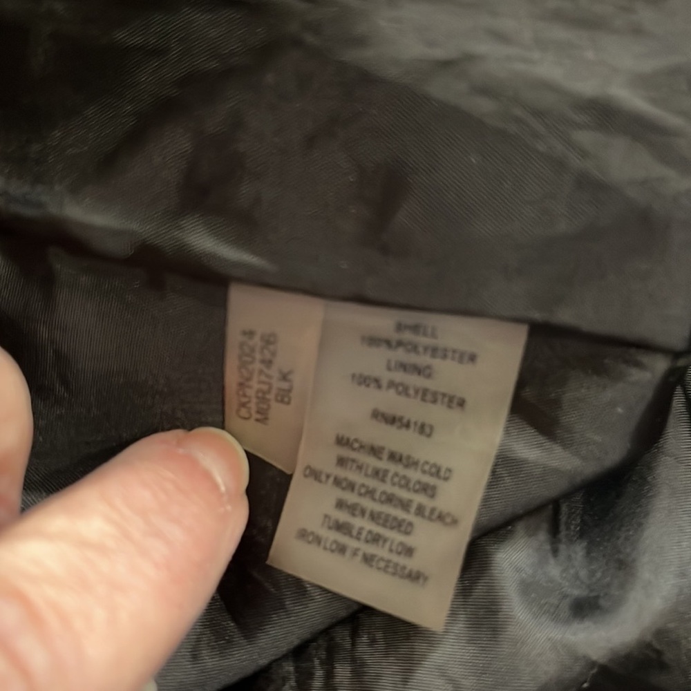 Calvin Klein Black Lightweight Hooded Trench - Picture 9 of 10